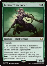 Centauro das Lianas Esmagadoras / Centaur Vinecrasher - Magic: The Gathering - MoxLand